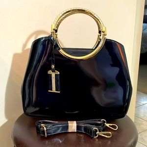 Never used Patent Leather-like Purse